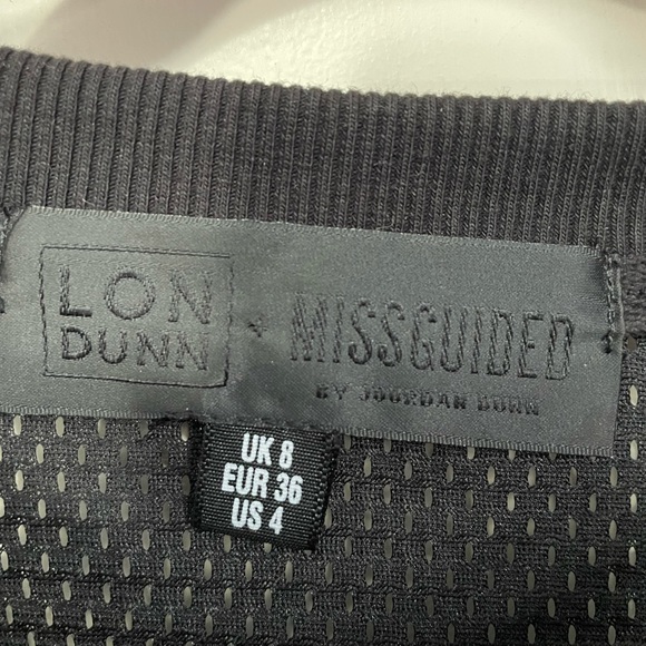 Lon Dunn Missguided long sleeve jersey - Size US 4 - Picture 3 of 4